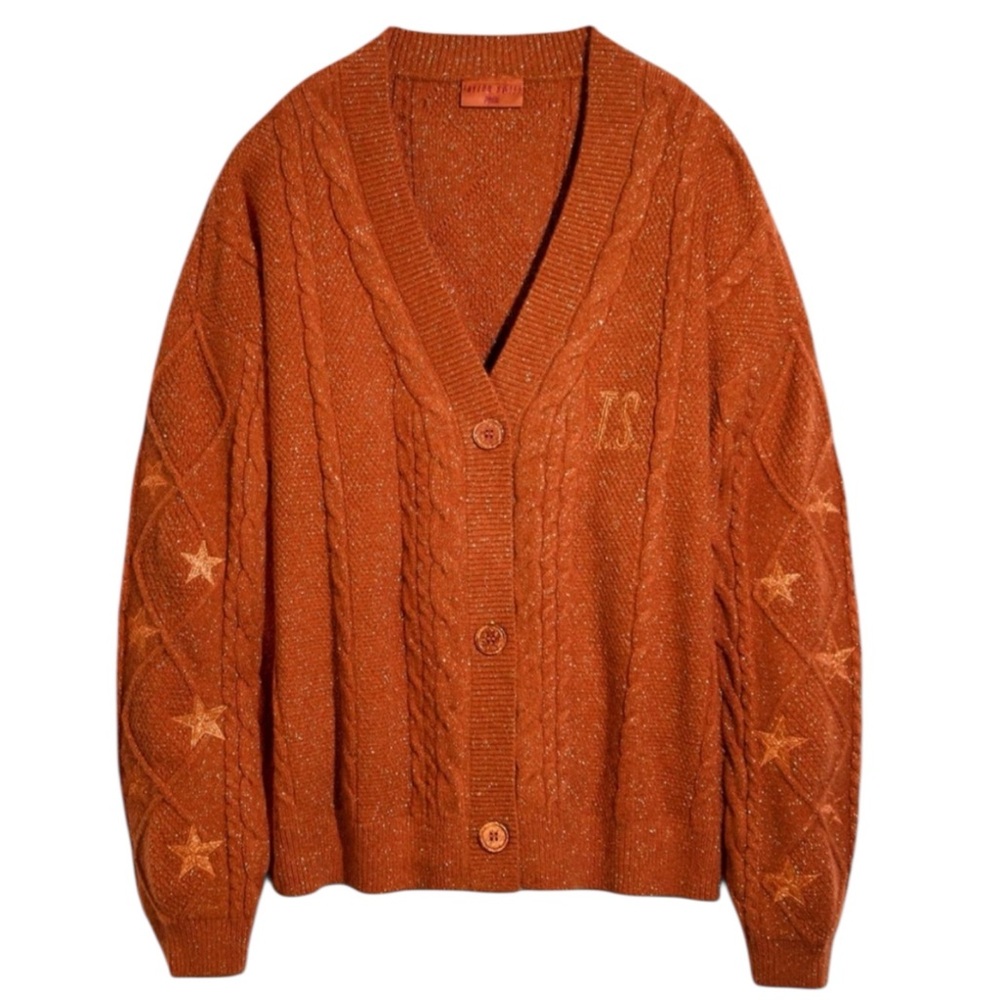 Taylor Swift The Life of A Showgirl Cardigan Collegiate Academia Preppy M/L NWOT